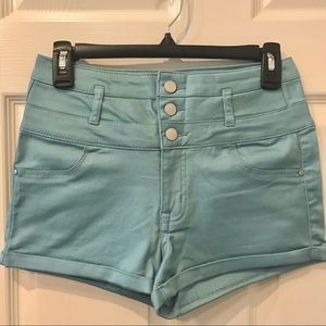 3 Pairs—High Waisted Stretchy Shorts